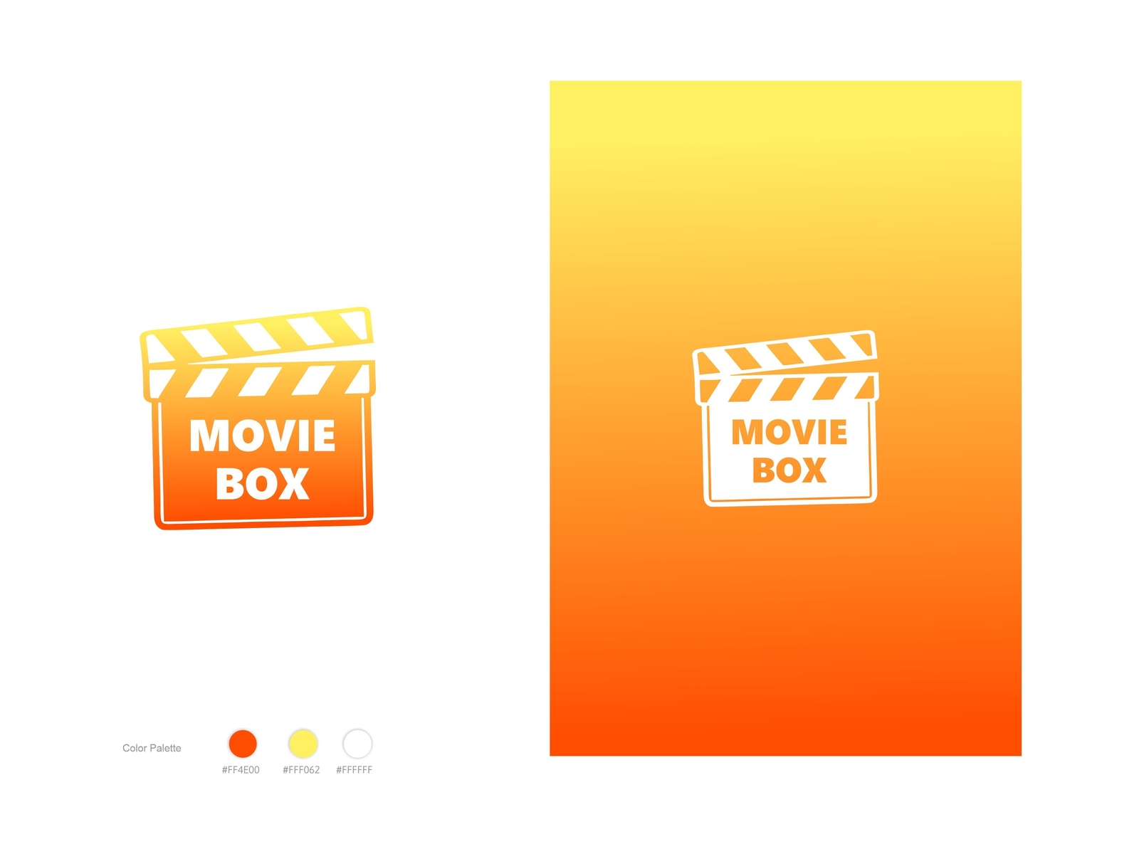 Logo Concept For Movie Box By Damilola Emmanuel Akinosun On Dribbble