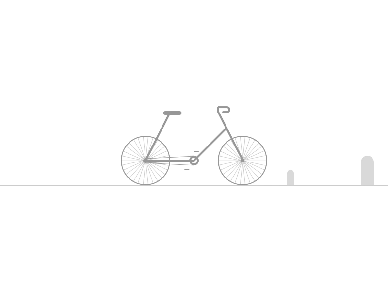 Biking Animation using principle animation bike gif principle