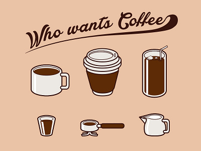 Urban Commodity Icons coffee icon illustration vector