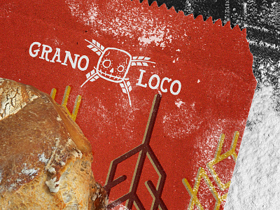 Branding Exercises: Grano Loco Breads baked branding bread identity logo skull spice spices