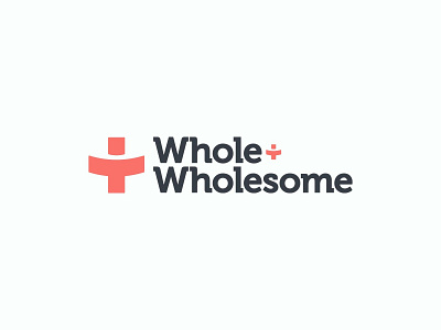 Whole + Wholesome Branding branding design diet fitness health holistic logo nutrition typography ui vector wellness