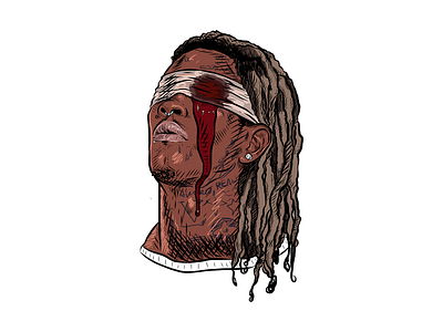 Young Thug Illustration adobe illustrator art digital illustration illustration print vector