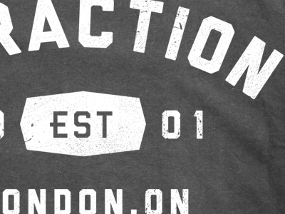 rtraction tee - distressed