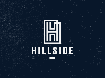 Hillside's new "H" church design logo