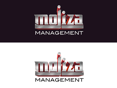 Mojiza Management logo logo music type