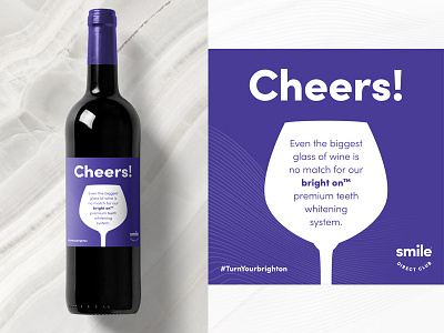 Cheers! Wine Label