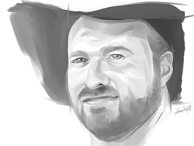 Greyscale Jeff Portrait