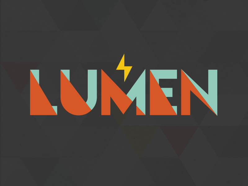 Lumen logo dribbble