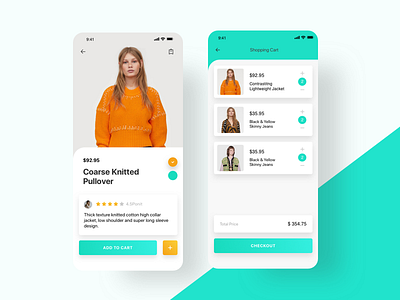 Shopping App | Daily UI design shop ui