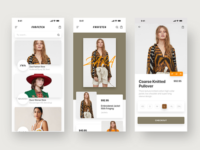 Online shopping | Daily UI app design shopping app ui