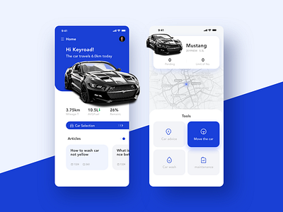 Auto UI| Daily UI app auto car design ui