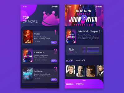 Daily UI | Movie App