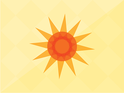 Sun multiply orange overlay sun yellow