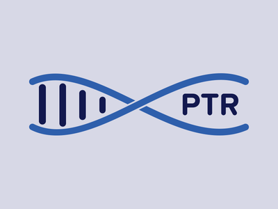 Rejected DNA Logo blue dna helix logo monochrome