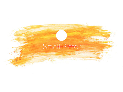 Small Plater branding logo paint
