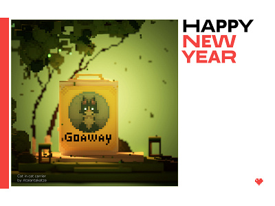 new year card design