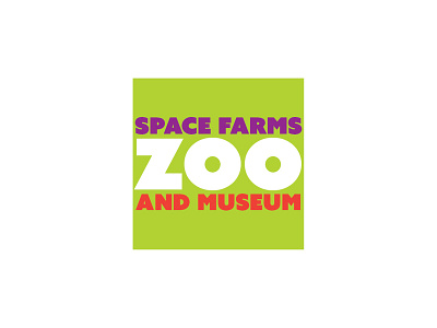 Space Farms Zoo and Museum Logo brand branding logo logo design re brand re branding rebrand rebranding space farms space farms zoo and museum typography zoo