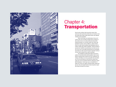 Cities: Tokyo - Chapter 4 Opening Spread book chapter cities city duotone japan line minimal minimalism minimalist opening spread series spread tokyo tokyo japan