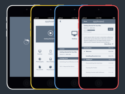 Appleseed Training App Concept by Daniel Crystal - Dribbble