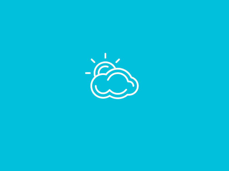 Weather Icons animated animation cloud design free freebies icons line stroke ui vector weather