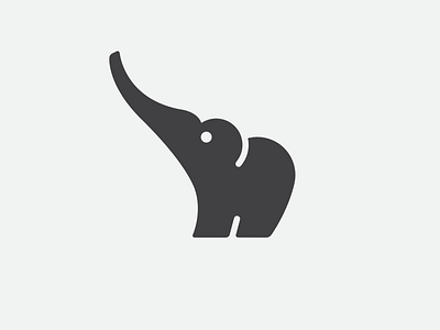 Elephant animal branding design elephant icon identity logo symbol vector