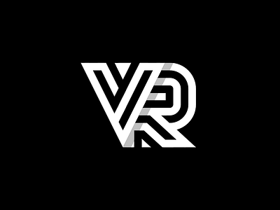 VR design icon identity letters logo logotype mark monogram symbol type virtual reality vr