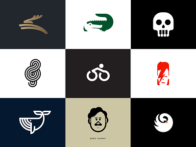 Best 9 2016 best nine best shots branding character design icons logo mark portrait symbol top9