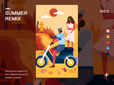 Summer Remix 插图 活版印刷