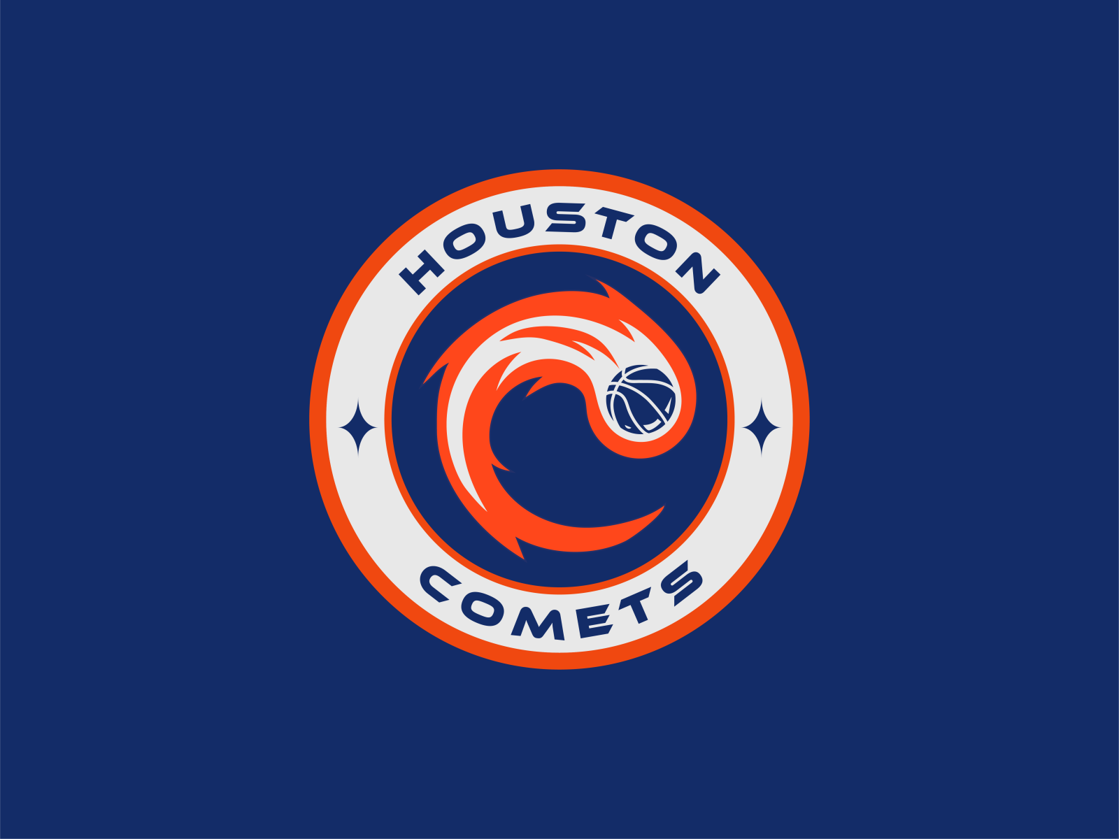 WNBA Houston Comets Logo Concept by Briana Roberts on Dribbble