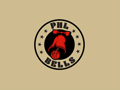 Philadelphia Bells WNBA Logo Concept basketball bell branding graphic design logo philadelphia philly sports sports logo vector wnba women