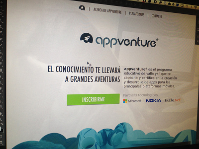 appventure diseño sitio web website