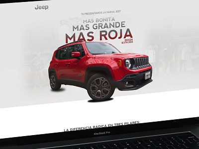 Jeep design jeep landing page