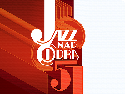 Jazz Nad Odrą 51 festival jazz poster