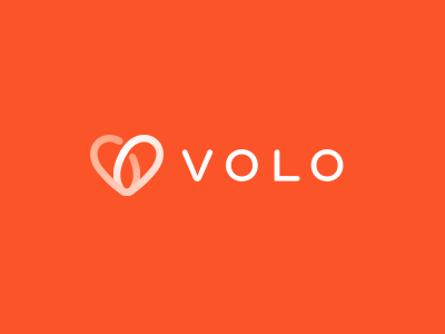 Volo app family gift heart logo v