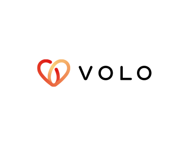 Volo - color app family gift heart logo v