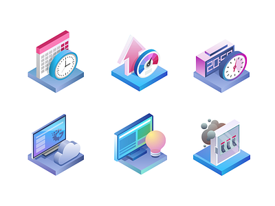 Gapit - product features icon icons illustration isometric vector