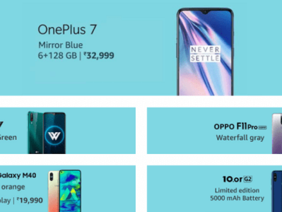 Top Smartphones Latest Launches on Amazon Prime Day lgphone oneplus oneplus7 phone samsung smartphones vivo