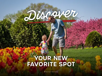 Discover Ames - Brand Launch Campaign ames branding campaign discover gardens iowa reiman