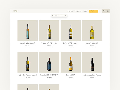 E-commerce solution for Kutjevo winery design e commerce user interface web webdesign webshop