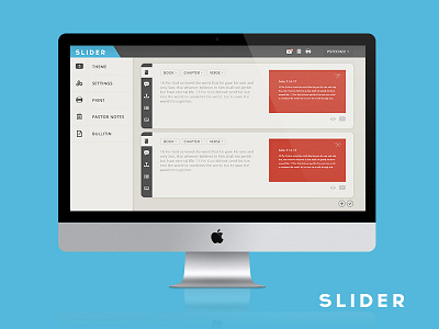 Slider app clean icons program ui user interface