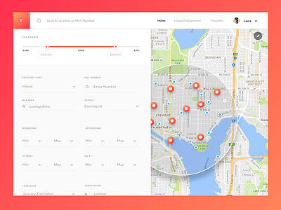 Filtered Map Search Details