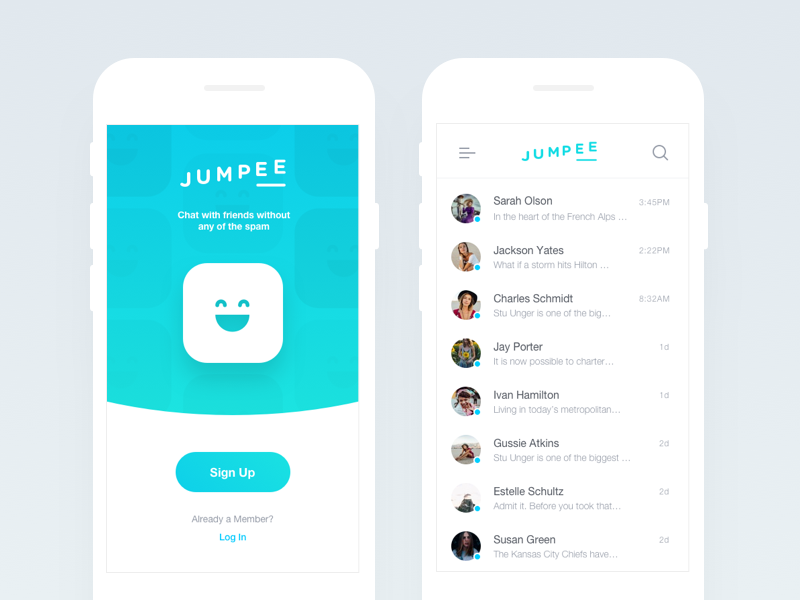 Chat App ios ux shopping principle messenger e-commerce commerce conversational chatbot chat bot app