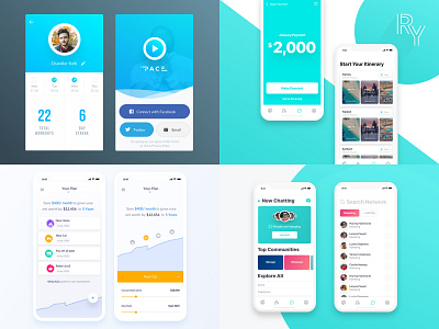 2018 app application clean design grid interface ios iphone los angeles mobile ui user user interface ux web website