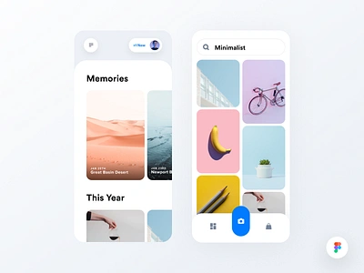 Image Library - Figma Freebie app camera camera app clean figma freebie interface iphone los angeles mobile seattle trending ui user interface