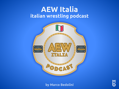 AEW Italia branding design logo