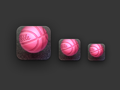 Balllin' app for Dribbble is here! app ball dribbble icon icons iphone iphone app players shots
