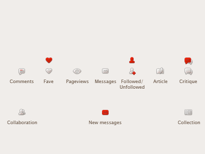 Designers Couch icons