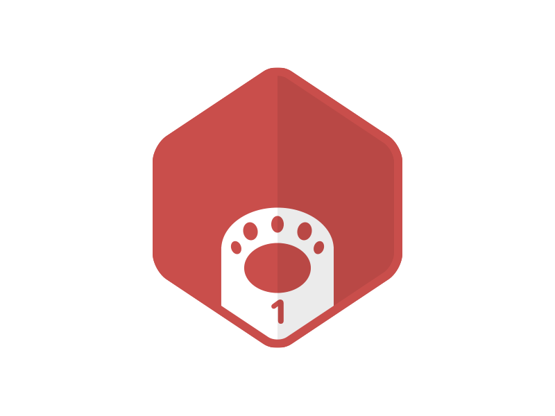Envato Community Badges - Author Sales badge clean design flat gif icon illustration minimal red vector