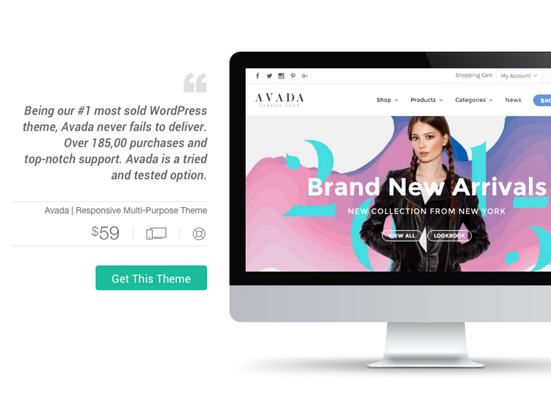 Wordpress Themes Landing Page design ui theme wordpress marketing landing page website web design