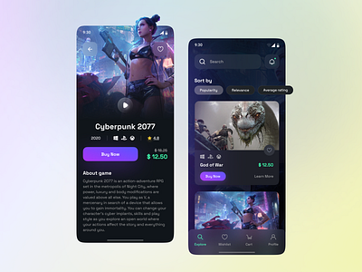 Games App Concept